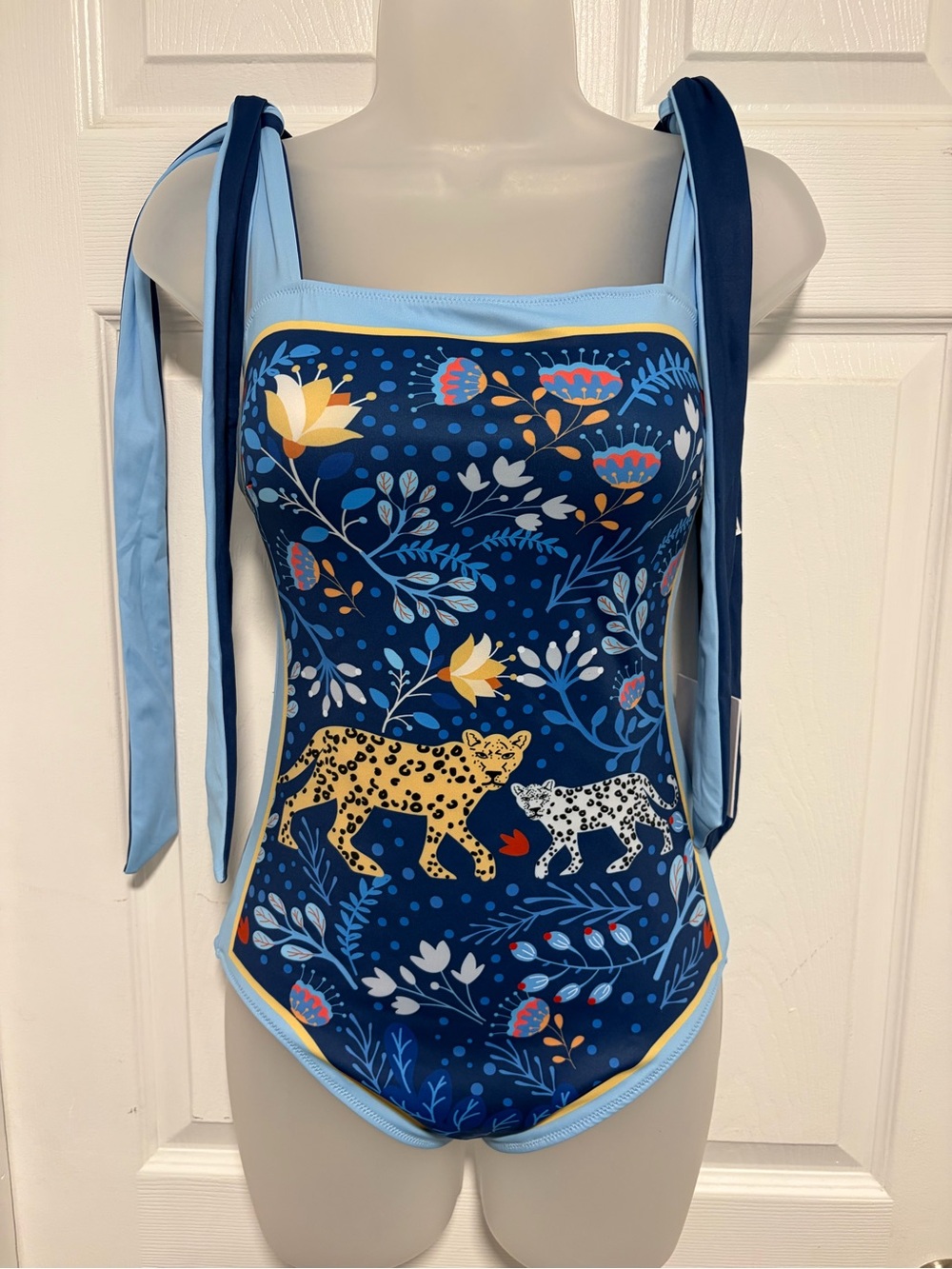 This Jessie Zhao New York Amazon Rainforest Reversible One-Piece Swimsuit